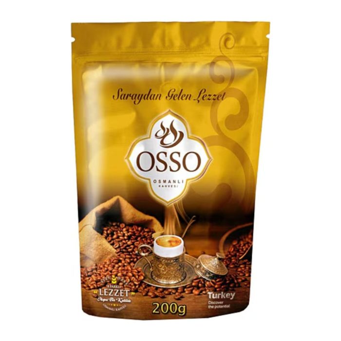 Osso Osmanlı Türk Kahvesi 200 GR | Aromatik & Yumuşak İçim Kahve