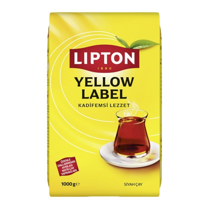 Lipton Yellow Label Dökme Siyah Çay 1000 gr Fiyatı ve Özellikleri