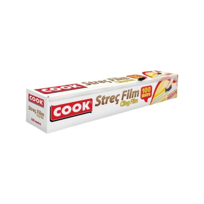 Cook Streç Film 30 cm x 100 M + Kayar Bıçak