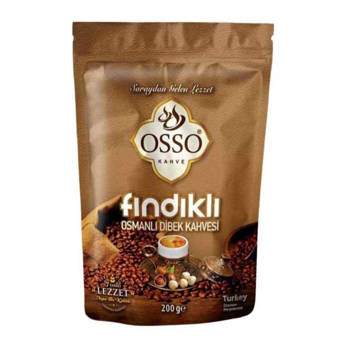 Osso Fındıklı Osmanlı Dibek Kahvesi 200 gr