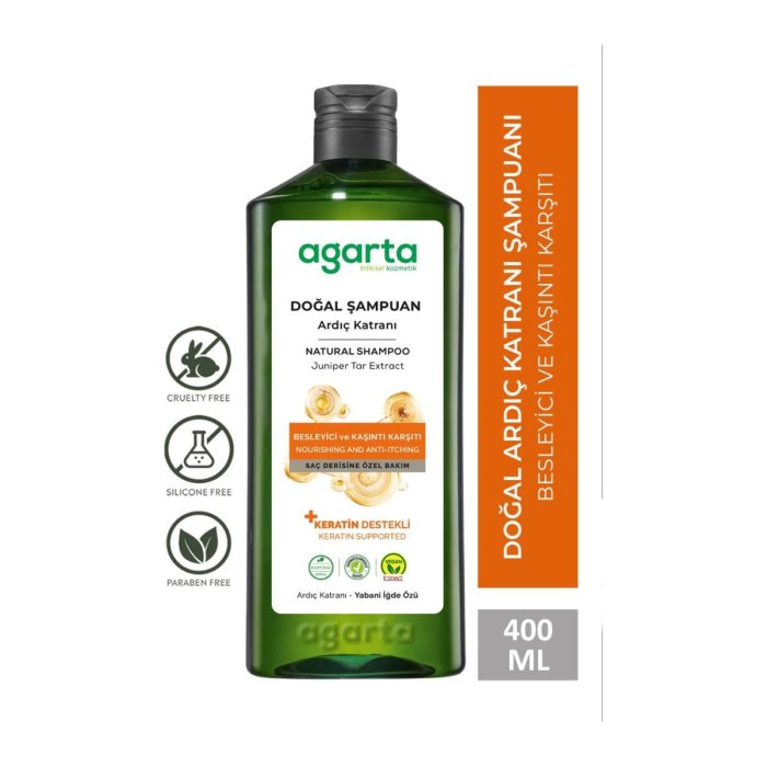 Agarta Ardıç Katranı ve Keratin 400 ml Egzama Şampuanı