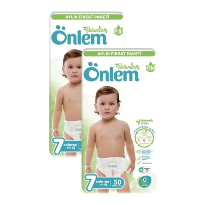 Önlem Botanika 7 Numara XX Large 100'lü Bebek Bezi