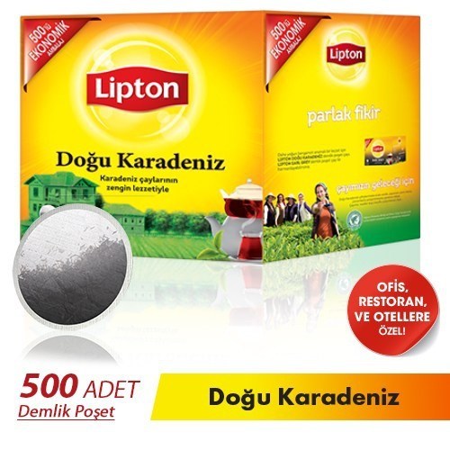 Lipton Doğu Karadeniz 3.2 gr 500'lü Demlik Poşet Çay