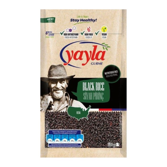 Yayla Gurme Siyah Pirinç 500 gr