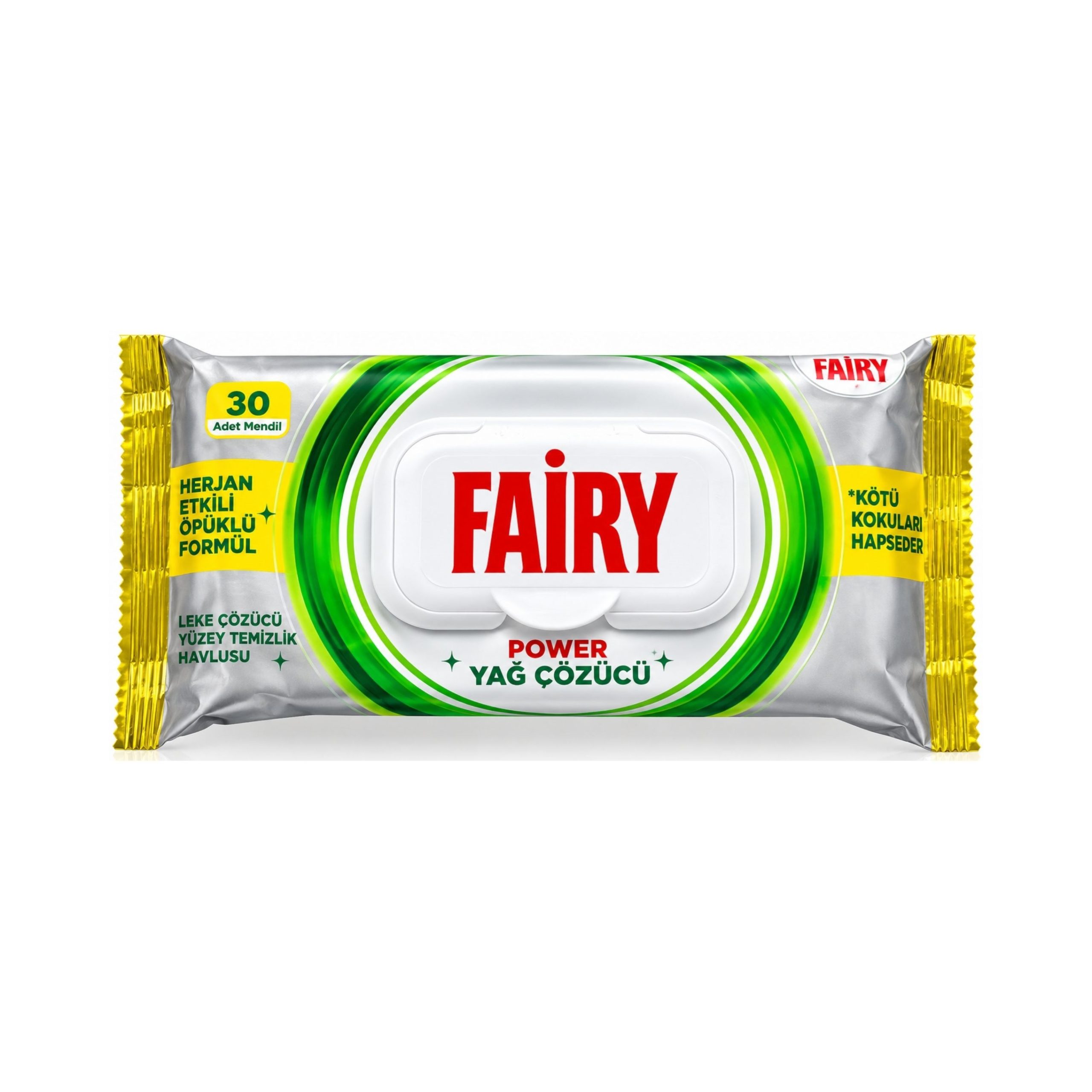 Fairy Yağ Çözücü Yüzey Temizleme Havlusu 30 Yaprak
